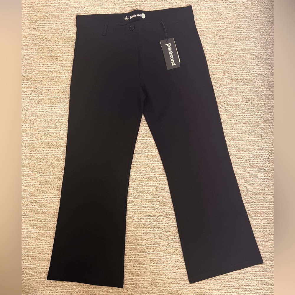 Betabrand Dress Pant Yoga Pants_Black in Size Petite XL_Brand New with Tags